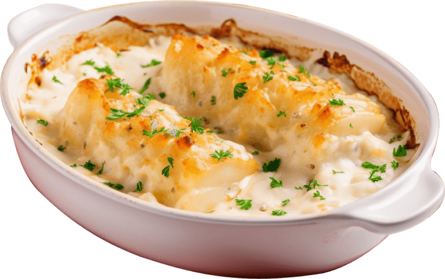 Треска запеченая