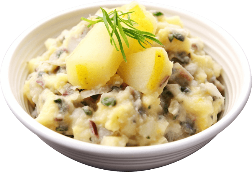 Винегрет из селедки и картофеля