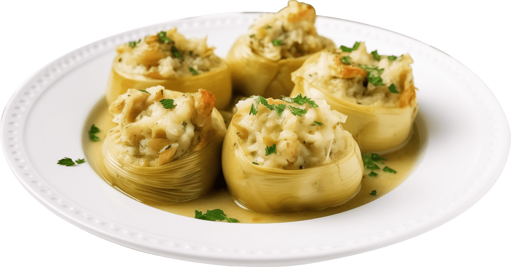 Низы артишоков для гарнира